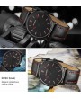 Curren 8233 Retro Black Casual Men's Watch
