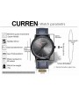 Curren 8233 Retro Black Casual Men's Watch