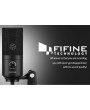 Fifine Premium Condenser USB Connected Recording Microphone - Blue