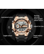 LIGE Mens Dual Display Sports Watch - Amazing Price