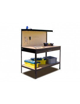 Harden Garage Workbench with Drawer and Pegboard 1500H x 1200W x 600D