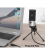Fifine Premium Condenser USB Connected Recording Microphone - Blue