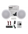 MarineMaxx Bluetooth Amplifier Box with Waterproof Marine Speakers